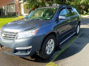 Blue 2013 Chevrolet Traverse