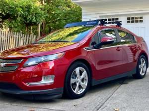 2012 Chevrolet Volt with Red Exterior