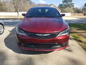 2015 Chrysler 200 with Red Exterior