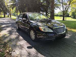 Black 2013 Chrysler 200 LX