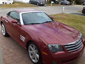 Red 2005 Chrysler Crossfire