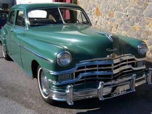 Green 1949 Chrysler New Yorker 5th Ave