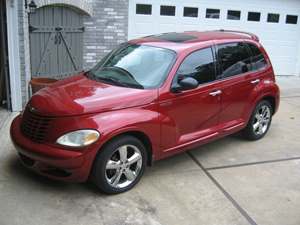 Red 2005 Chrysler PT Cruiser