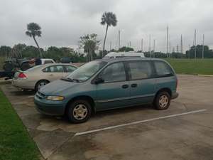 Blue 1998 Dodge Caravan