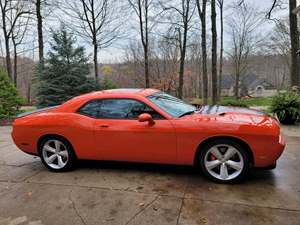 2008 Dodge Challenger with Orange Exterior