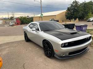 Silver 2019 Dodge Challenger scat pack 392