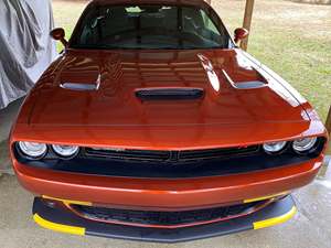 Orange 2022 Dodge Challenger