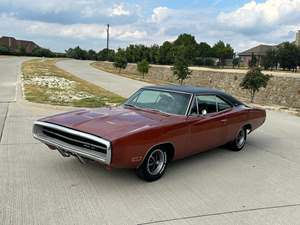 Orange 1970 Dodge Charger
