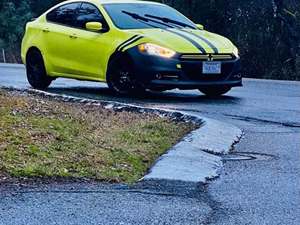 2013 Dodge Dart with Green Exterior