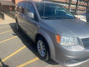 Silver 2016 Dodge Grand Caravan SXT Wheelchair Van