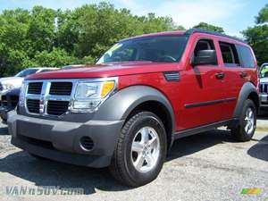 Red 2007 Dodge Nitro