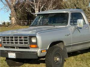Silver 1984 Dodge Ram 150