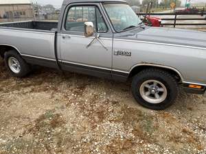 Gray 1984 Dodge Ram 150