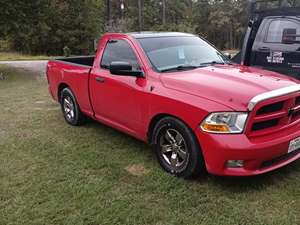 Red 2012 Dodge Ram 1500