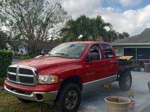 Red 2004 Dodge Ram 1500 4x4