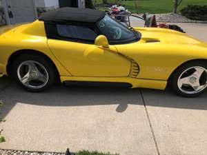 Yellow 1994 Dodge Viper