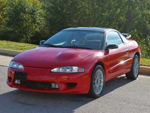 1997 Eagle Talon with Red Exterior