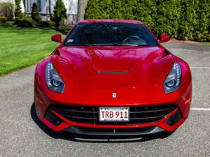 Red 2015 Ferrari F12 Berlinetta