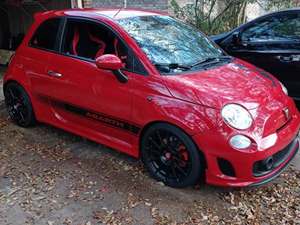 Red 2015 Fiat 500 Abarth