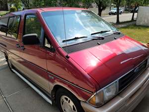 Red 1994 Ford Aerostar