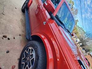 Red 2022 Ford Bronco