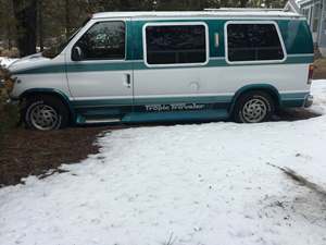 White 1992 Ford Econoline Cargo (conversion van)