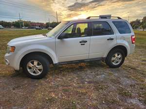 White 2011 Ford Escape