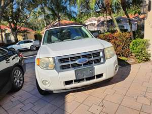 Beige 2008 Ford Escape Hybrid