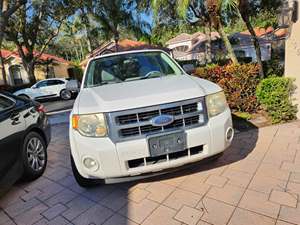 Beige 2008 Ford Escape Hybrid