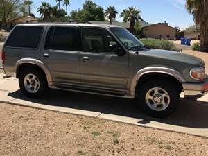 Green 2000 Ford Explorer