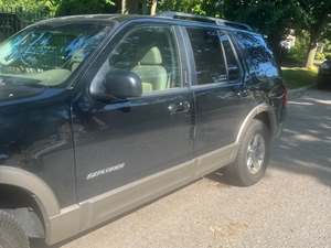 Black 2002 Ford Explorer