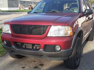 2004 Ford Explorer with Red Exterior