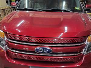 Red 2013 Ford Explorer