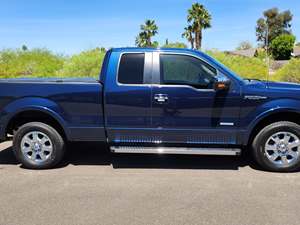 Blue 2014 Ford F-150 