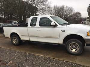 White 1997 Ford F-150