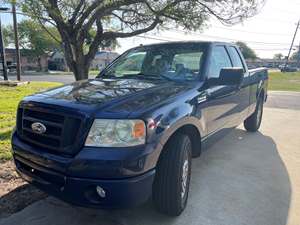 Blue 2008 Ford F-150