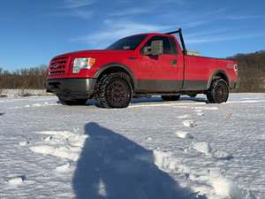 Red 2012 Ford F-150