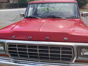 Red 1979 Ford F-150 Heritage