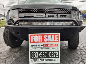 Black 2012 Ford F-150 raptor