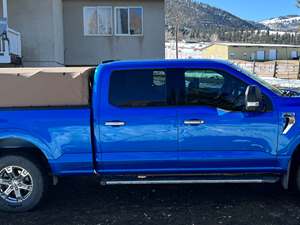 Blue 2021 Ford F-150 Supercrew