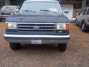 Blue 1989 Ford F-250  2wd