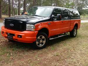 Black 2004 Ford F-250 Super Duty