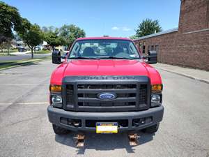 Red 2008 Ford F-250 Super Duty