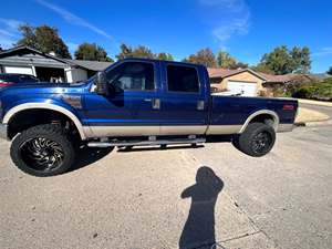 Blue 2008 Ford F-250 Super Duty