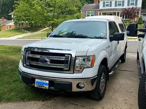 White 2013 Ford F150