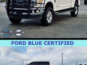 White 2017 Ford F350 Lariat