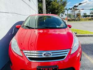 Red 2013 Ford Fiesta