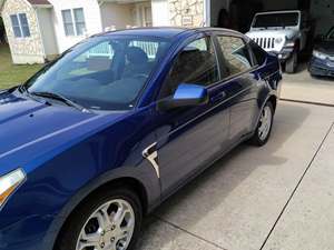 Blue 2008 Ford Focus