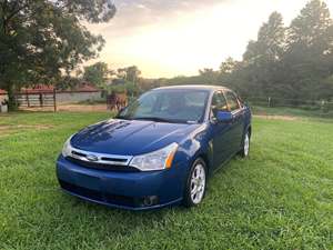 Blue 2008 Ford Focus