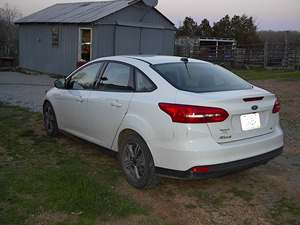 White 2018 Ford Focus